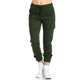 thumbnail image 2 of Pantalones Cargo Ajustados de Verano para Mujer Pantalones Informales con Cordón Elástico de Talle Alto para Exteriores con Múltiples Bolsillos ANGGREK  Otros, 2 of 6