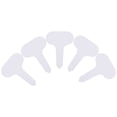 thumbnail image 1 of Unique Bargains PVC Plant Label Stake T Type 5 x 3cm Water Resistant for Garden White 100 Pack, 1 of 5