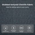thumbnail image 5 of SUMMIT LIVING 24 inch Bar Stools with Back Set of 4 for Kitchen Dining, Counter Height Chairs, Navy Blue, 5 of 5