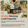 thumbnail image 5 of SuperHandy TRI-GUO095 660 lbs Electric Utility Service Cart, 5 of 6