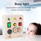 thumbnail image 5 of Tablero Ocupado Montessori Tablero Ocupado Montessori Interruptor De Manija Busy Light Montessori Toys No Toxic Diseño Creativo Para Niños Niñas, 5 of 5