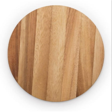 

28445 Multi-Use Circle Serving Board Acacia Wood 9 Inch Diameter