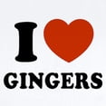thumbnail image 2 of CafePress - I Love Gingers Body Suit - Baby Light Bodysuit, Size Newborn - 24 Months, 2 of 4