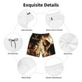 thumbnail image 6 of Pirates of the Caribbean Mens Swim Trunks Quick Dry Board Shorts with Mesh Lining, Hawaii Beach Shorts Swimwear Bathing Suits, 6 of 7