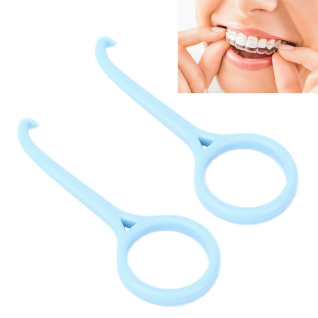 Braces Retainer Removal Tool, Non-Slip Stable Safe Aligner Remover for Clinic for Hospital for Dentist Blue,Light Green,,Purple