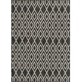thumbnail image 2 of Jill Zarin Outdoor Collection Area Rug - Turks and Caicos (5' 3" x 8' Rectangle Charcoal Gray/Ivory), 2 of 8