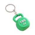 thumbnail image 1 of Keychain Pendant Sports Style Imitation Mini Kettlebell Keyring Fitness Enthusiasts Key Holder Backpack Accessories, 1 of 8