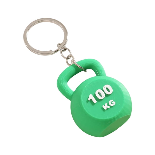 Keychain Pendant Sports Style Imitation Mini Kettlebell Keyring Fitness Enthusiasts Key Holder Backpack Accessories