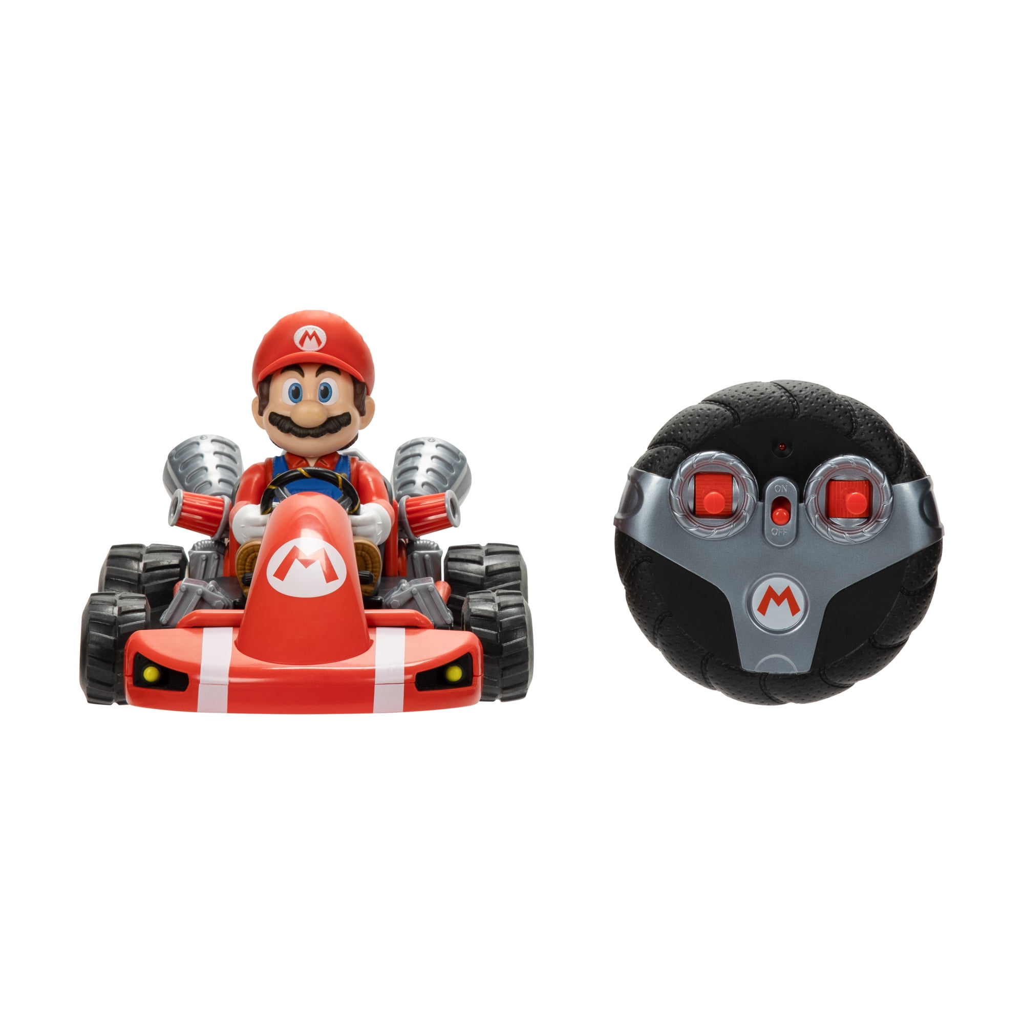 Nintendo Super Mario Rumble RC Racer with Lights, Sounds, Mario's