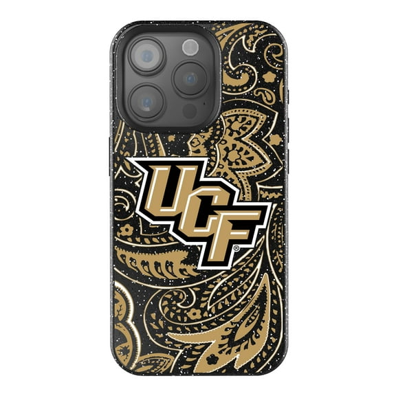 Keyscaper UCF Knights Paisley Bling iPhone Case