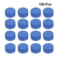 thumbnail image 4 of 100pcs Plastic Bottle Cap DIY Craft Bottle Caps for Kids Intelligence Development Kindergarten Stickes Dark Blue, 4 of 8