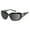 Black Striped Tortoise/Clear to Dark Gray Lens, variant on SHASTA Wind Blocking Padded Foam Photochromic Sunglasses for Outdoors, 100% UVA + UVB Protection, Brown Striped Tortoise Frame/Clear to Dark Gray Lens
