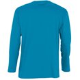 thumbnail image 3 of SOLS - Camiseta de manga larga para hombre modelo Monarch (Aqua), 3 of 3