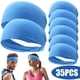 thumbnail image 1 of Mujeres Hombres Diadema Elástica Tocado Transpirable Con Absorción Sudor () Azul, 1 of 8