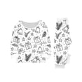 thumbnail image 4 of Christmas Family Pajamas Matching Set, Holiday Sleepwear Long Sleeve Jammies for Men Women Kids Christmas Eve Outfits, 4 of 6
