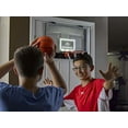 thumbnail image 3 of Silverback LED Light-Up Over the Door Mini Basketball Hoop - 18" - Includes Mini Basketball and Air Pump, 3 of 4