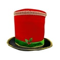 thumbnail image 4 of Dualoai Christmas Top Hat Funny Magician Hat for Dress up Cosplay for Most Men and Women style 5, 4 of 9