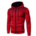 thumbnail image 2 of Men's Winter Sports Casual Fitness Suit with Dots Hoodie Sweatshirt and Pants, for Gym Training and Winter Outdoor Activities,Red,XL, 2 of 5
