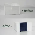 Blue Duct Tape- 3 inches x 45 Yards, Heavy Duty Duct Tape, Waterproof, Resistant, NO-Residue, UV Blocking, Pack of 1 Navy Blue 3in®45yard Navy Blue 3in®45yard