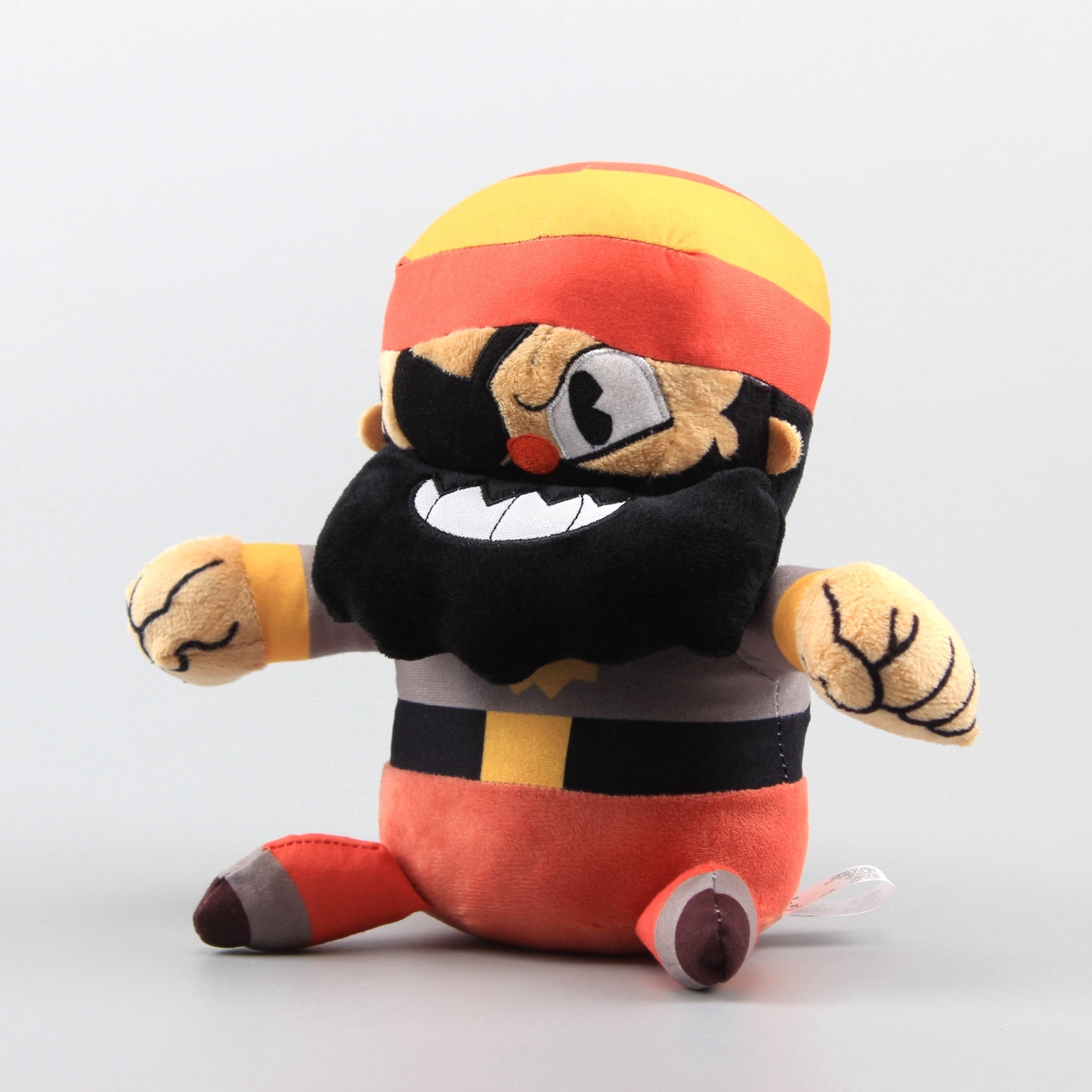 Captain Brineybeard Stuffed Plush Toy – Soft 10-inch Pirate Doll