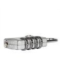 thumbnail image 4 of Pack TSA 4 Digit Luggage Locks - Heavy Duty Set - Your Own Padlocks for Travel Luggage Suitcase & Backpack - Silver, 4 of 5