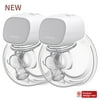 Momcozy Wearable Breast Pump, Hands Free Electric New Breast Pump of LED Display 2 Modes & 9 Levels 24mm Gray