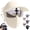 Beige, variant on KANOHENO 3 in 1 Summer Cycling Face Mask,Ice Silk Breathable & Sweat-Absorbing Mask with Adjustable Headband,Includes Sun Hat & Sunglasses for Outdoor Riding