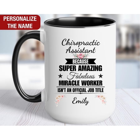 Chiropractic Assistant Personalized Gift for Her Chiropractic Assistant Mug for Women Chir
