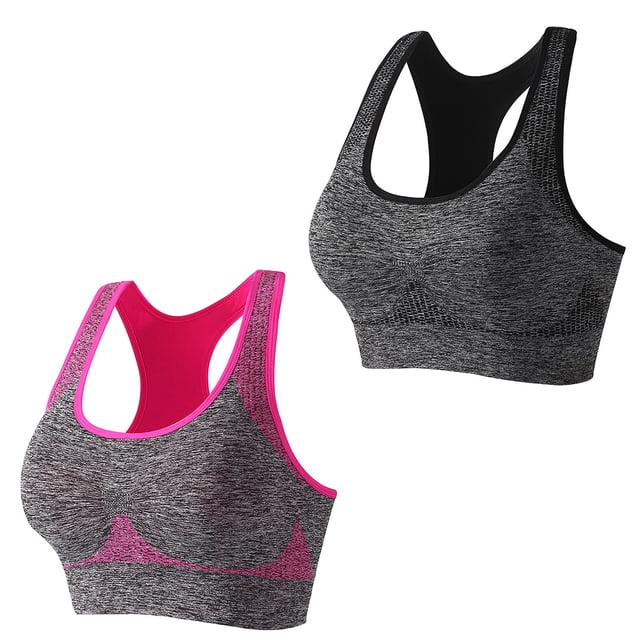 Sports Bras For Women Pack Multipack Padded Medium Support Bra For Workout Gym Yoga