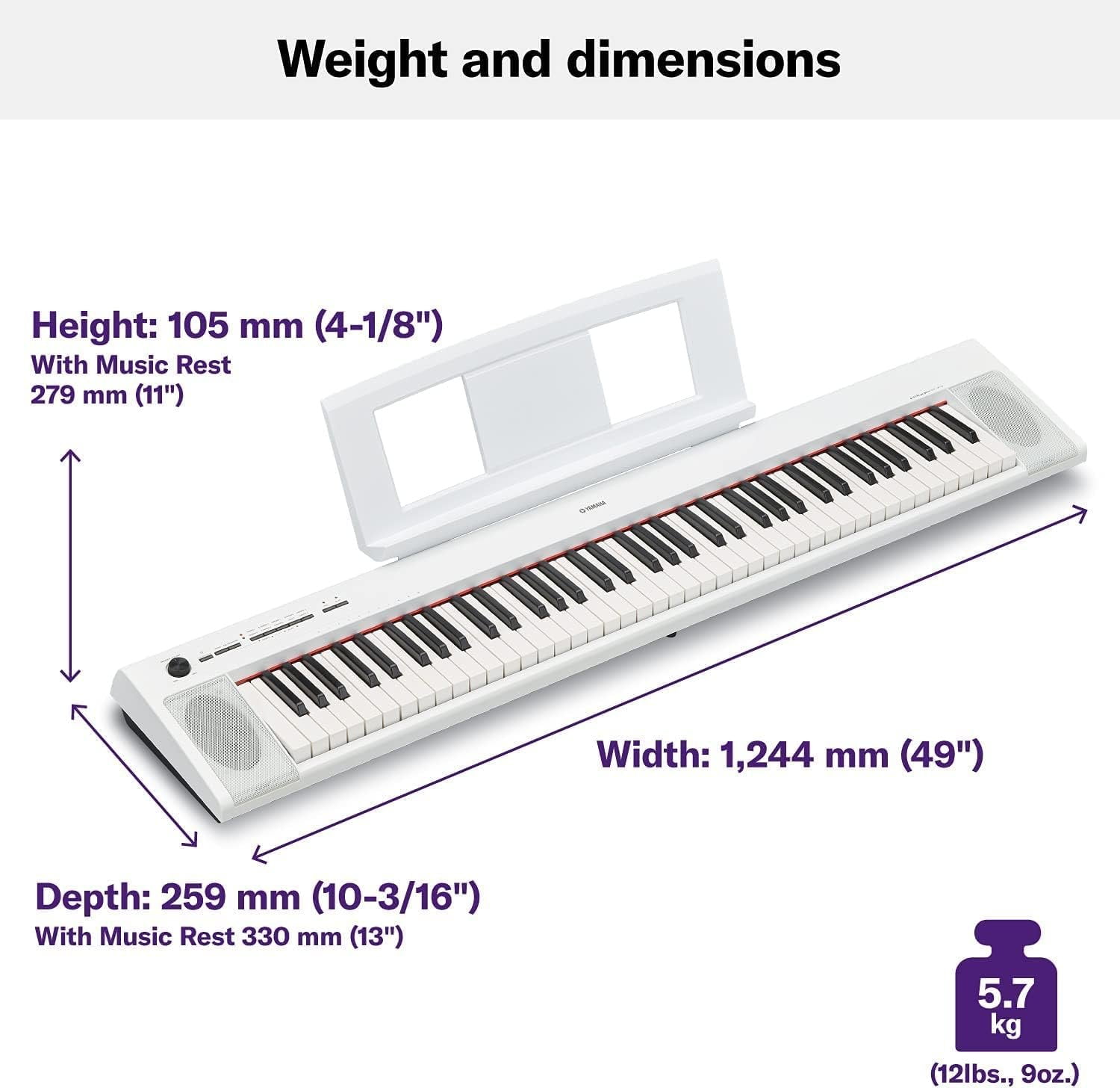 Yamaha NP32 76-Key Digital Electric Piano Music Controller with
