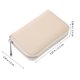 thumbnail image 2 of unbranded Billetera Con Cremallera Beige Para Tarjetas Y Dinero Práctico, 2 of 6