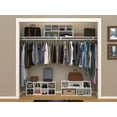 thumbnail image 3 of Closetmaid 5-Cube Multi-Purpose Laminated Wood Floor Storage Organizer, White, Closet, 3 of 7