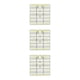 thumbnail image 1 of Injueey Regla de retales para manualidades, escala transparente, plantilla alineada para coser, bordado, costura para el hogar, recorte, herramienta para Type6 NO6 Injueey CBP217207, 1 of 6