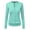 Green, variant on Women's Keep It Classic V Neck Cardigan S RUST