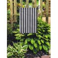 thumbnail image 2 of NUDECOR Abstract Black Line Stripe on Beautiful Color Dark Diagonal Digital Garden Flag Decorative Flag House Banner 28x40 inch, 2 of 2