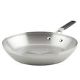 thumbnail image 6 of KitchenAid Stainless Steel 12 Inch Induction Frying Pan Metal Utensil and Dishwasher Safe, Brushed Stainless Steel, 6 of 14