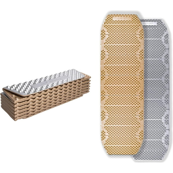 Mountain Spring Mummy M1A+(Plus) Folding Closed Cell Foam Sleeping Pad R1.9 | Hexagonal Design Moisture-Proof Ultra-Lightweight Foam Sleeping Mat for Camping Hiking Backpacking