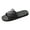 Black, variant on Mens Indoor Outdoor Slippers Soft Sandals for Women Mens Slippers Summer Beach Breathable Sandals Home Slippers Black,10.5