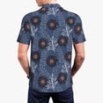thumbnail image 6 of Wukai Sunflowers Men’s Polo Shirts,Quick-Dry Athletic Shirt,Classic Fit Shirts-XX-Large, 6 of 8
