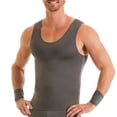 thumbnail image 2 of Insta Slim Big & Tall Compression Muscle Tank, Activewear Sleeveless Top MA0001BT, 2 of 14