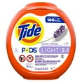 thumbnail image 1 of Tide PODS Light Laundry Detergent Pacs, White Lavender Scent, Powerful Clean with a Light and Lasting Scent, 1 of 9