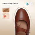 thumbnail image 5 of DREAM PAIRS Women's Mary Janes Chunky Closed Toe Dress Low Heels Comfortable Orthopedic Work Pumps Wedding Formal Casual Shoes, 5 of 8