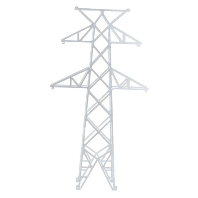 Modelo de torre de energía a escala 1/160, construcción DIY, , decoración versátil, mesa de , exhibición, accesorio fotográfico,