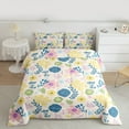 thumbnail image 2 of Castle Fairy Colorful Flowers 3-Piece Full Size Comforter Sets for Women Girls Teens,Spring Graden Bedding Comforter Set,Botanical Plants Lightweight Bedding Sets,Breathable Home Decor, 2 of 8