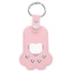thumbnail image 1 of Portapelos de mascota: Portafotos con forma de pata - Llavero conmemorativo de pelo de mascota - Colgante conmemorativo de cuero sintético - Adorno conmemorativo de cachorro, 1 of 6