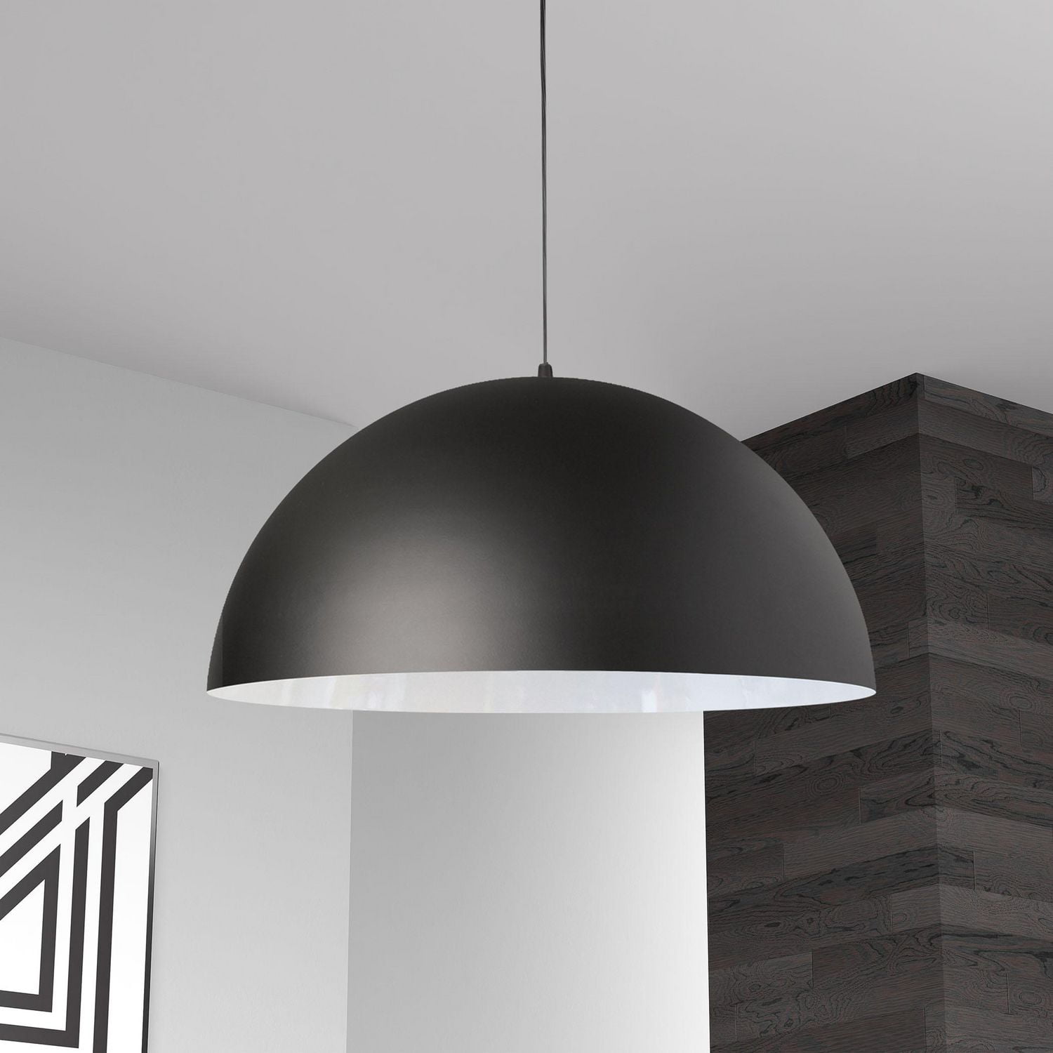 Pendentif Dainolite OFE-201P-MB noir mat