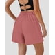 thumbnail image 2 of Shorts PRETTYGARDEN Verano 2025 Mujer Cintura Alta Rosa M, 2 of 5