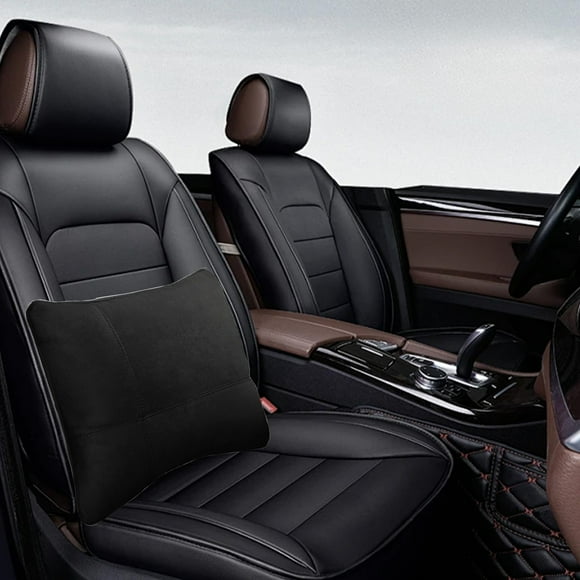 TopLLC Car Accessories, Car Lumbar Support Suede Comfort Lumbar Support Cushion Lumbar cushion