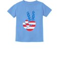 thumbnail image 1 of Tstars Boys Unisex 4th of July Shirts for Boy Kids American Flag Peace Sign Independence Day Patriotic USA Gifts Fourth of July Toddler Kids T Shirt, 1 of 7