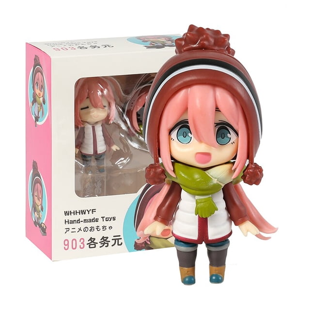1097 figura de PVC figura coleccionable campamento Yuru Inuyama Aoi Nadeshiko Kagamihara Rin Shima 981-DX lindo juguete muñeca regalo 903903 caja zhangyuxiang unisex